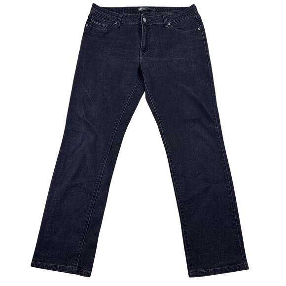 Levi's Denim - Levis Jeans Womens 14 Black The Skinny Mid Rise Stretch Denim- Black Tag